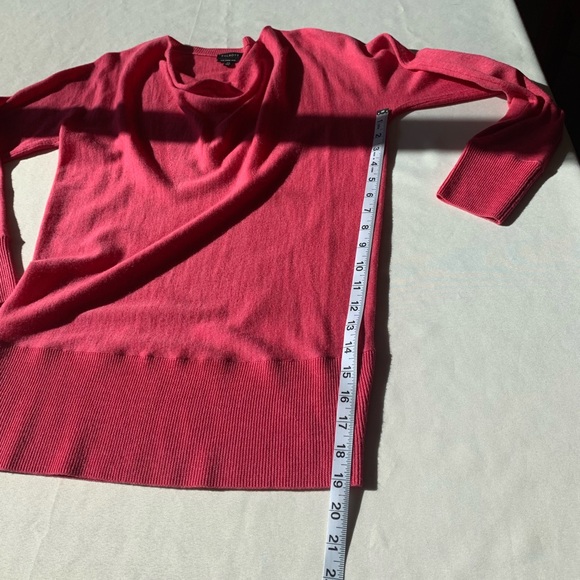 Talbots pure merino wool pink sweater XS - Picture 12 of 13
